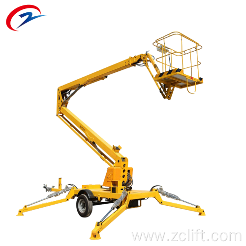 Towable Trailer Boom Lift Cherry Picker